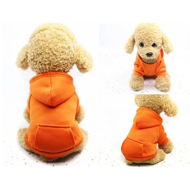 Winter Warm Hoodie Sweater For Dogs 7 Pets