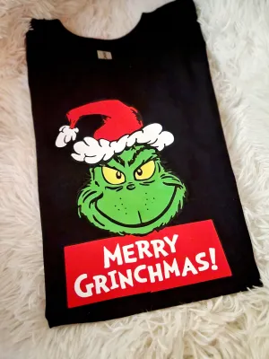 Youth Merry Grinchmas Crewneck